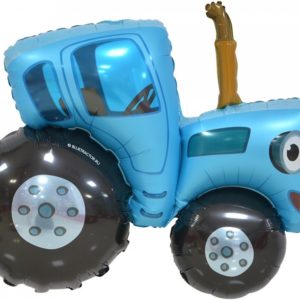 Шар фигурный, Синий трактор 106 см