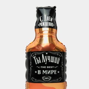 Шар фигурный бутылка виски