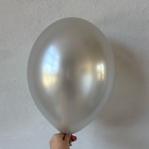 Шар металлик серебро