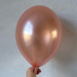 Шар металлик, розовое золото