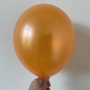 Шар металлик оранжевый