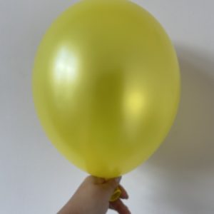Шар металлик желтый