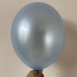 Шар металлик нежно голубой