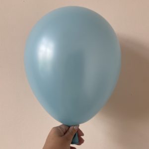 Шар металлик голубой