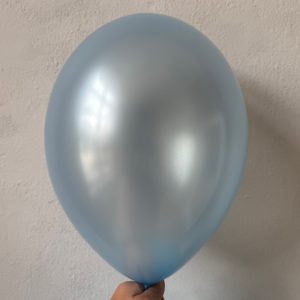 Шар металлик нежно голубой