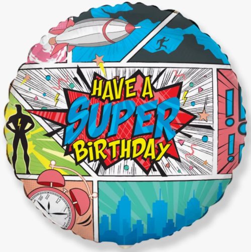Круг "Have a super bithday"
