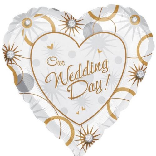 Сердце "Our wedding day!"