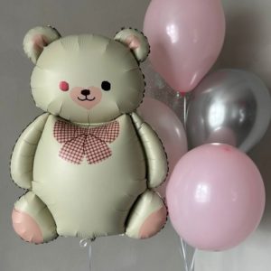 Мишка с бантом