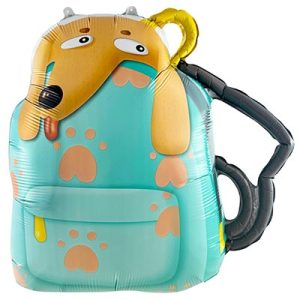 Шар фигурный Собака в рюкзаке