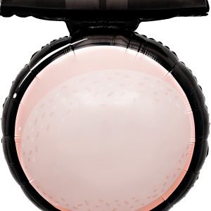 Шар фигурный пудра