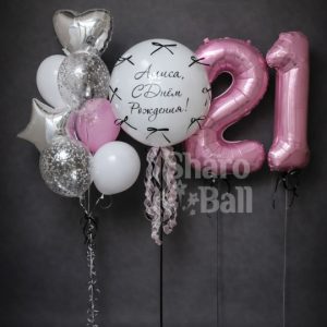 Сет с бантиками и цифрами