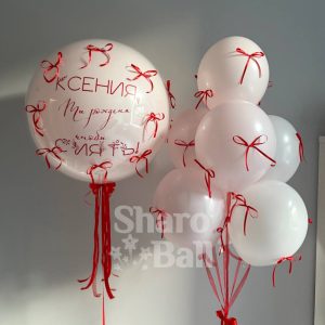 Набор с красными бантиками