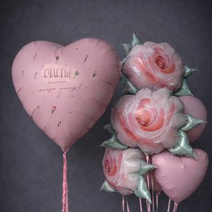 Набор с розами