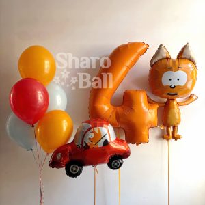 Оранжевый сет с Котэ