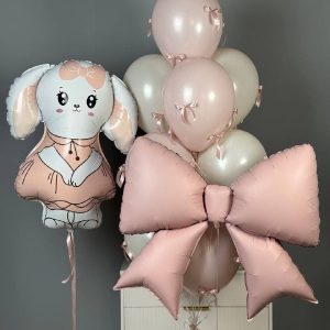 Нежный сет с зайкой и бантиком