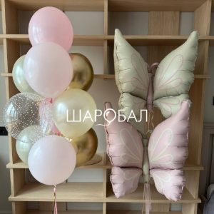 Нежный набор с бабочками