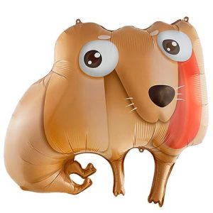 Шар фигурный собака глазастая