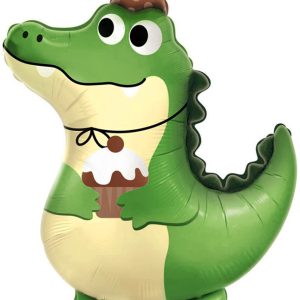 Шар фигурный крокодил в колпачке