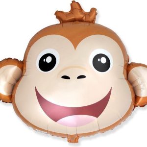 Шар фигурный Голова, Милая Обезьянка