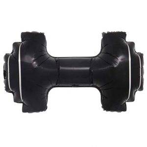 Шар фигурный Гантеля черная