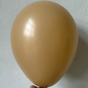 Шар воздушный кофе латте, пастель